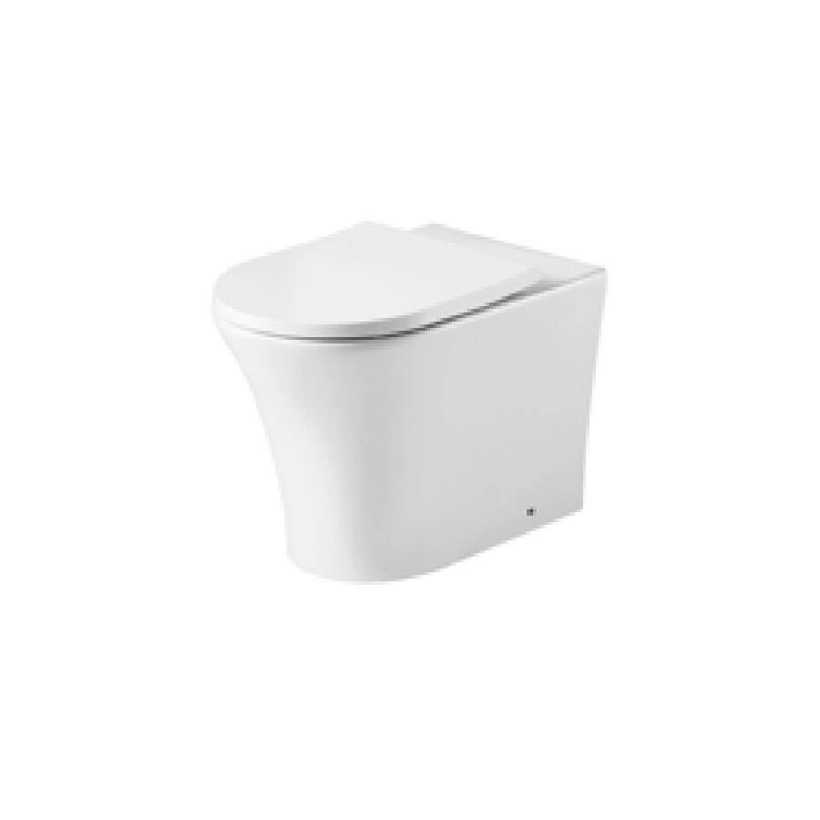 Kartell Kameo Rimless Back To Wall Pan With Soft Close Seat