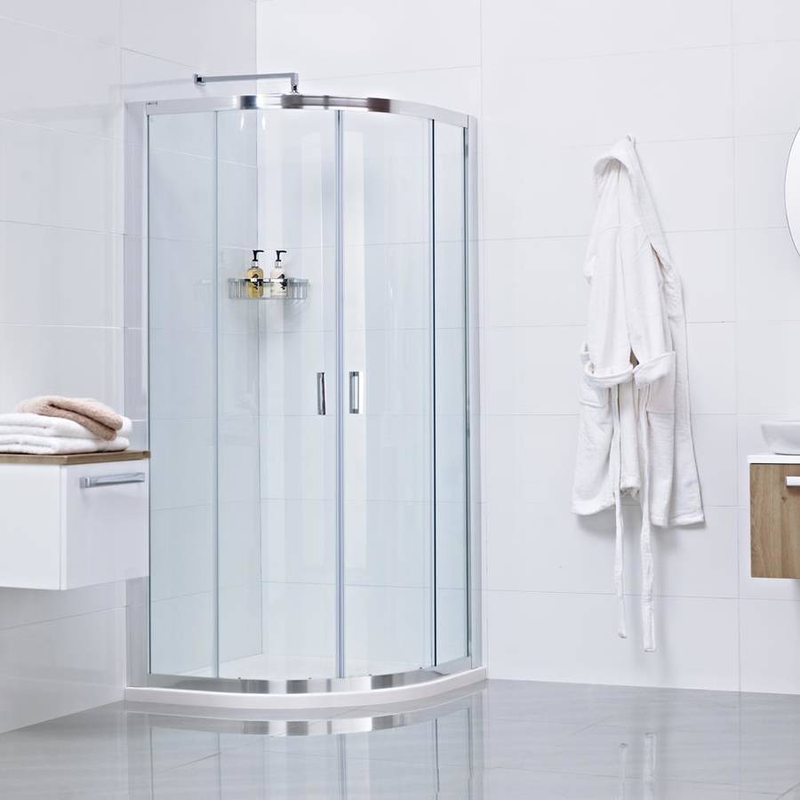 Roman Lumin8 900 x 900mm Two Door Quadrant Shower Enclosure