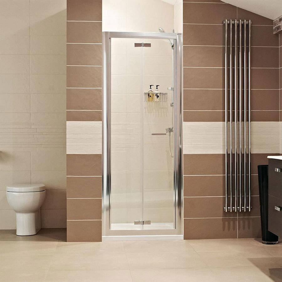 Roman Lumin8 760mm Bi-Fold Shower Door