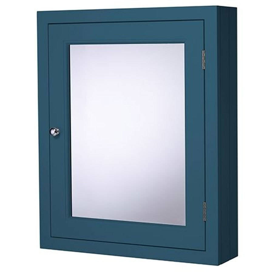 Roper Rhodes Hampton Derwent Blue 565mm Mirrored Cabinet