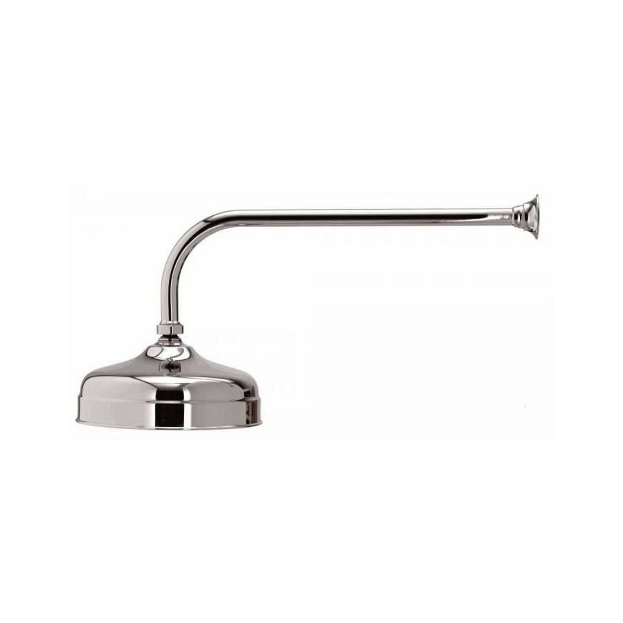 Aqualisa Aquatique Concealed Fixed 200mm Drencher Head - Chrome