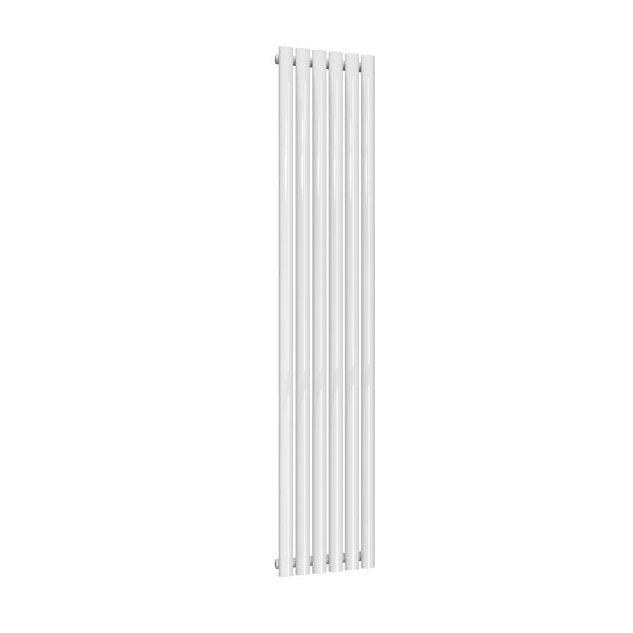 Reina Neval Single Vertical Aluminium Radiator 1800 x 345mm - White