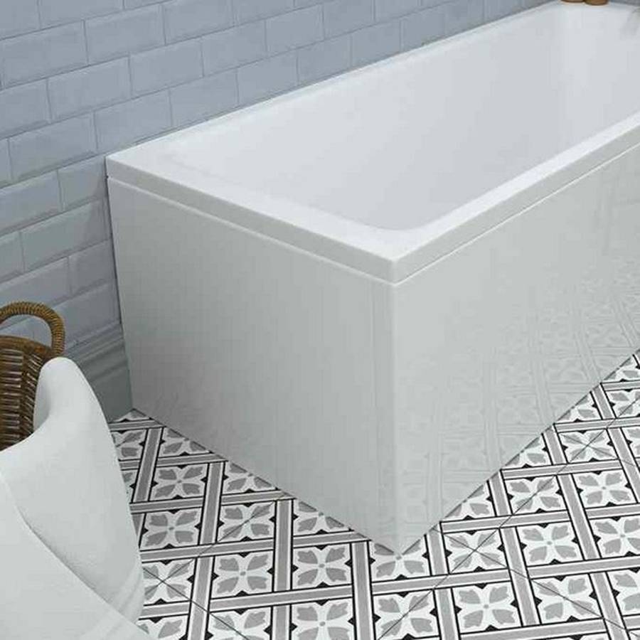 Beauforté 750 x 560mm Reinforced End Bath Panel | Best Prices