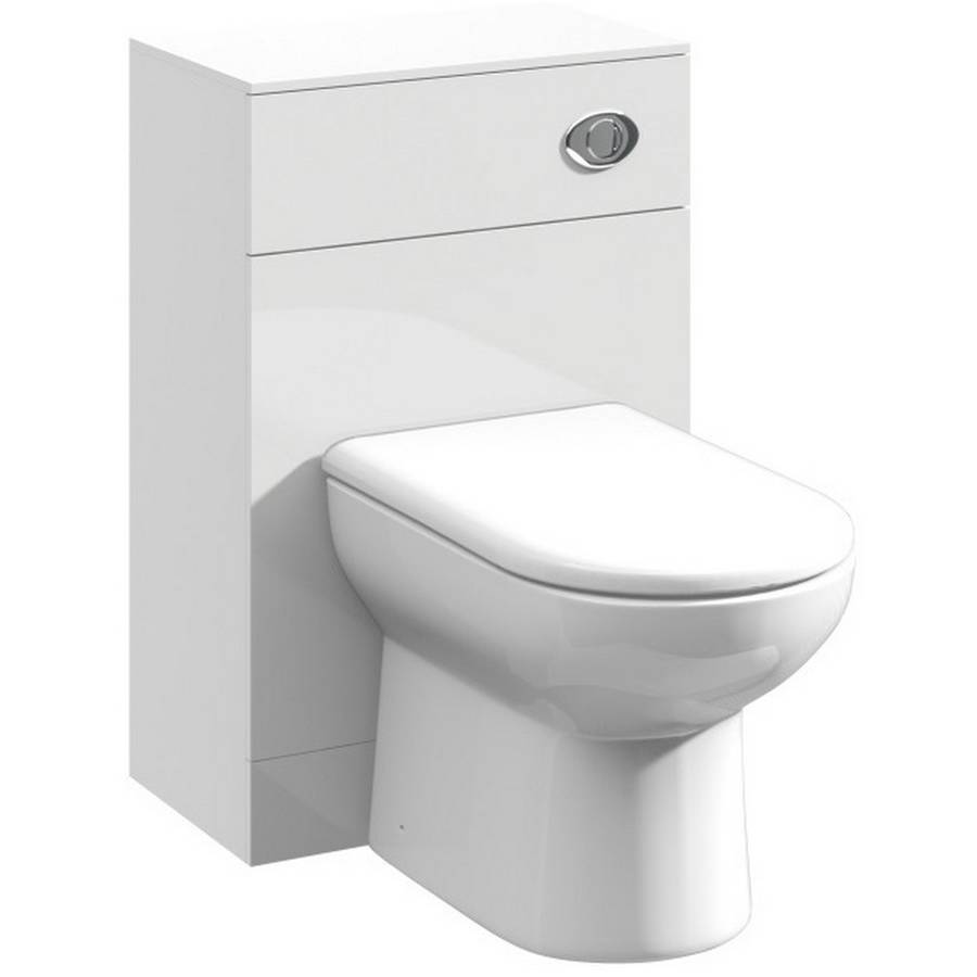 Essential Alaska White Toilet Unit