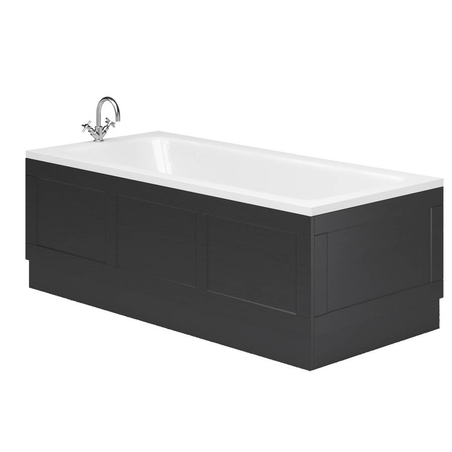 Essential Maine Grey 1800mm Front Bath Panel