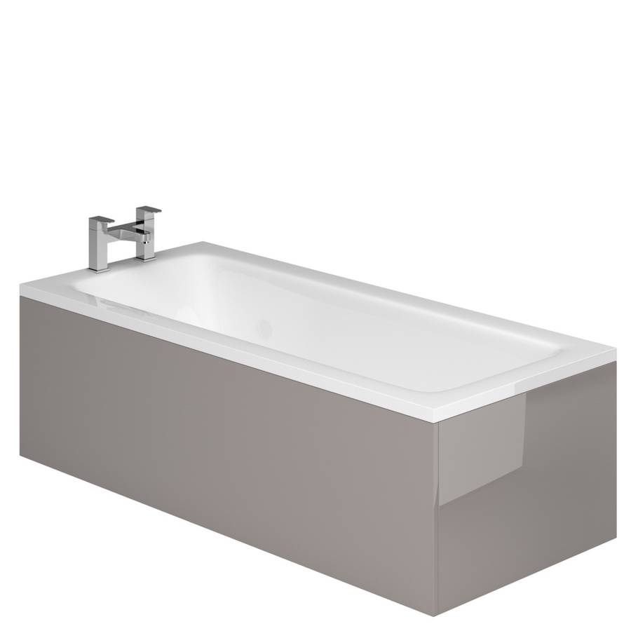 Essential Nevada Cashmere 1700mm Front Bath Panel