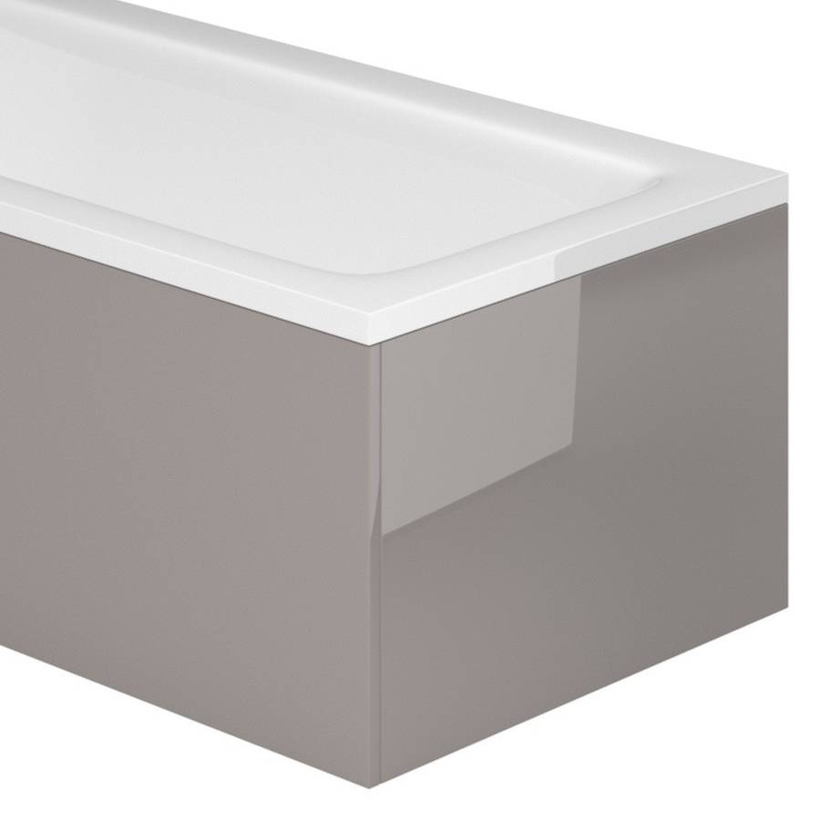 Essential Nevada Cashmere 700mm L Shaped End Bath Panel