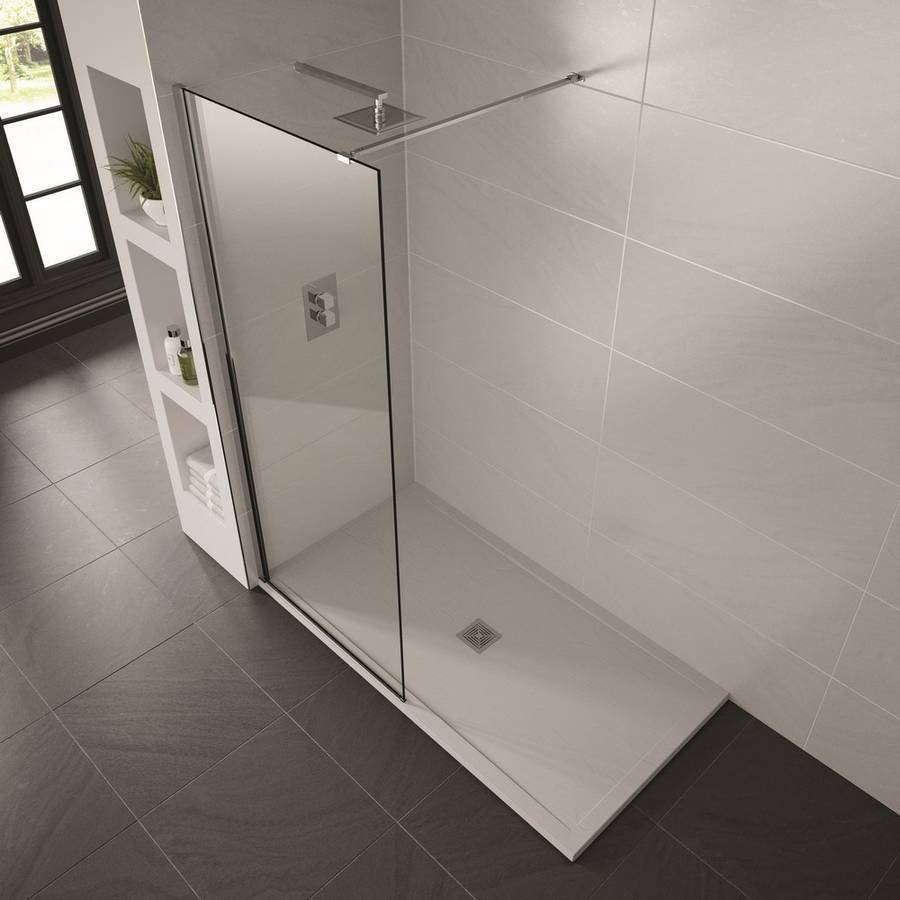 Aquadart Aqualavo White 1700x800 Rectangle Shower Tray Best Prices