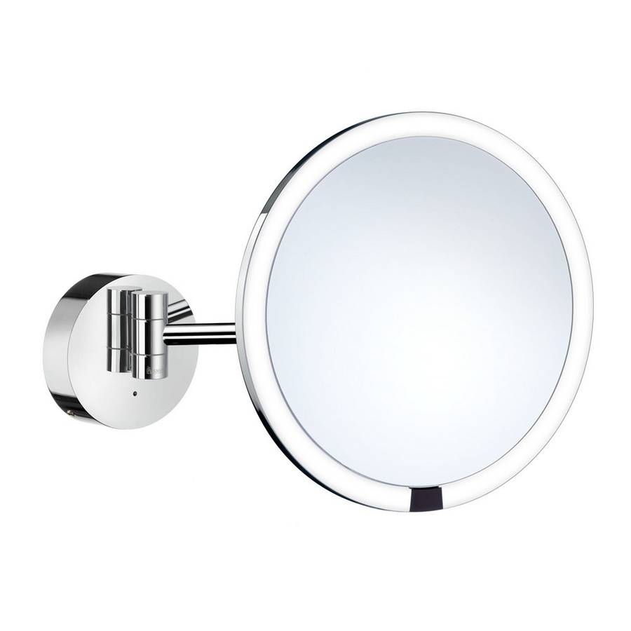 Smedbo Outline 215mm Chrome Wall Mounted LED Mirror 