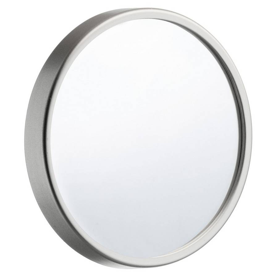 Smedbo Outline Lite 130mm Silver Make up Mirror with Suction Cups