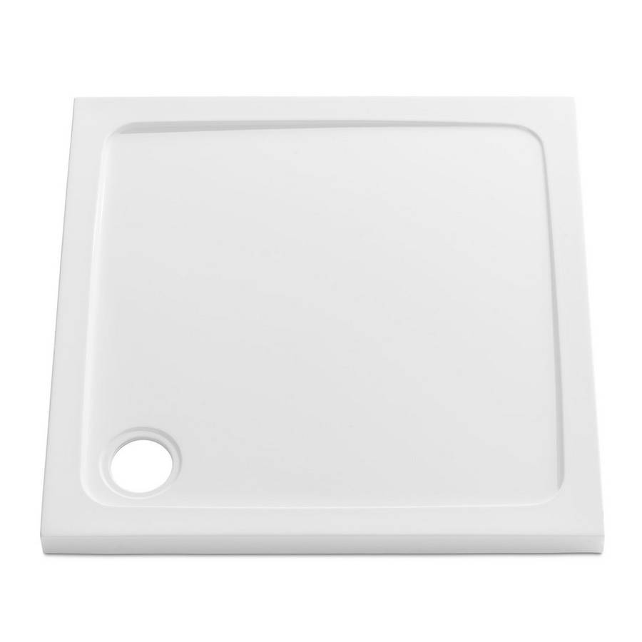 Kartell 1000mm Square Low Profile Shower Tray 