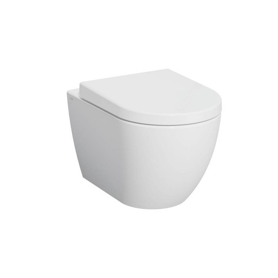 Kartell Eklipse Round Wall Hung Rimless WC Pan