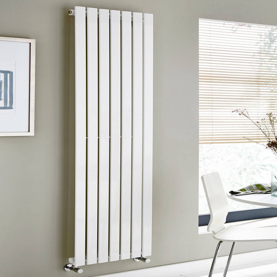 Kartell Boston 550x1200mm White Single Designer Radiator