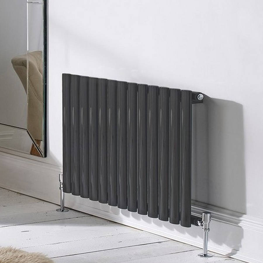 Kartell Aspen 600x1150mm Anthracite Double Designer Radiator 