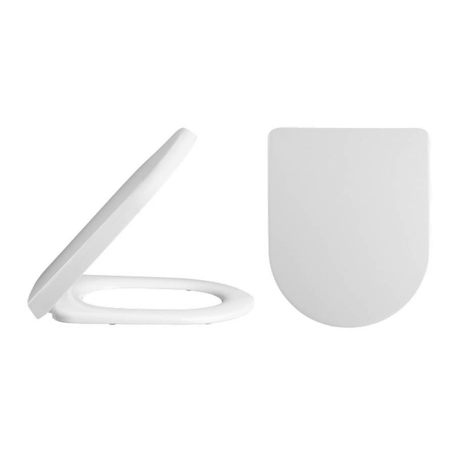 Nuie Luxury D Shaped Quick Release Soft Close Toilet Seat