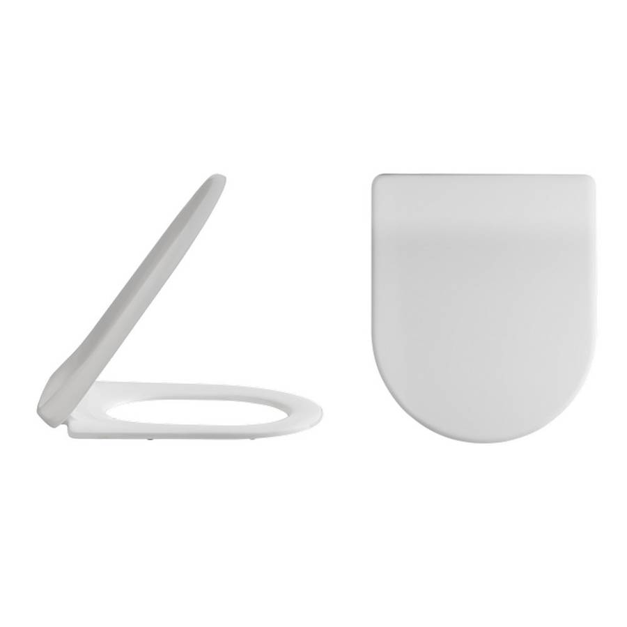 Nuie Luxury D Shaped Soft Close Toilet Seat