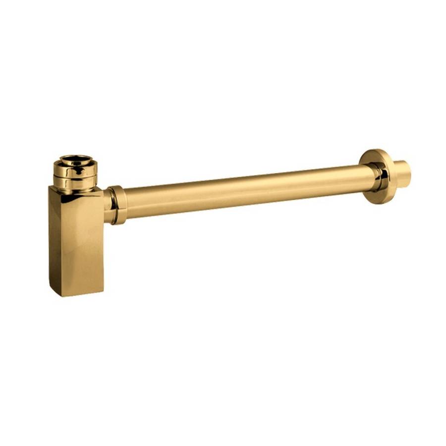 Nuie Square Brushed Brass Basin Bottle Trap