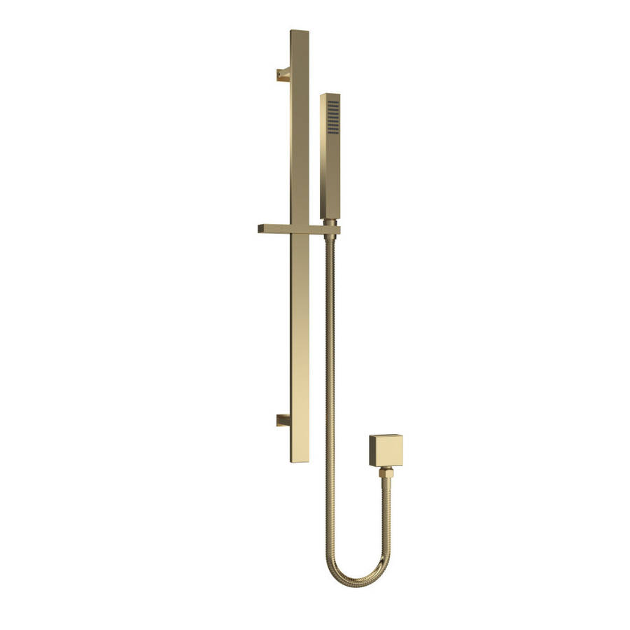 Nuie Windon Brushed Brass Slide Rail Kit