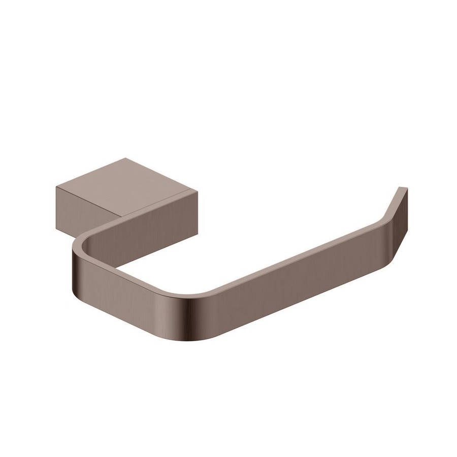 Scudo Monza Brushed Bronze Toilet Roll Holder