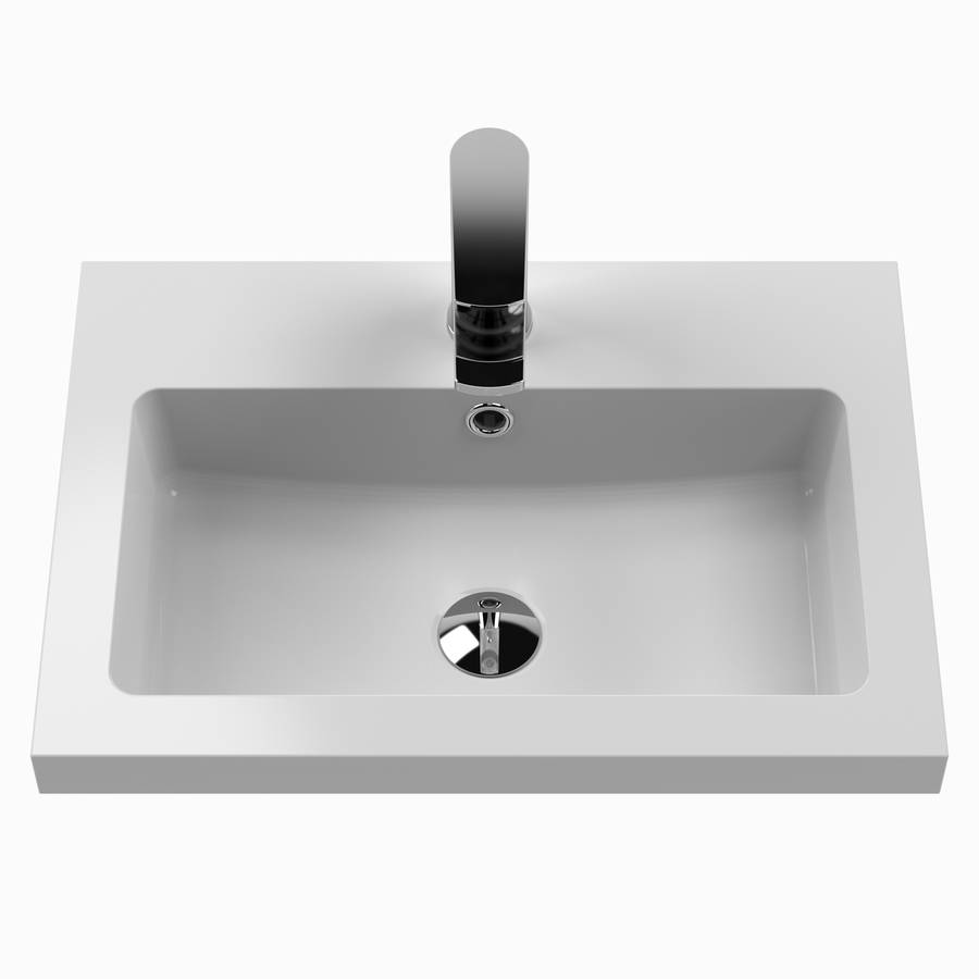 Nuie 500mm Compact Polymarble Furniture Basin