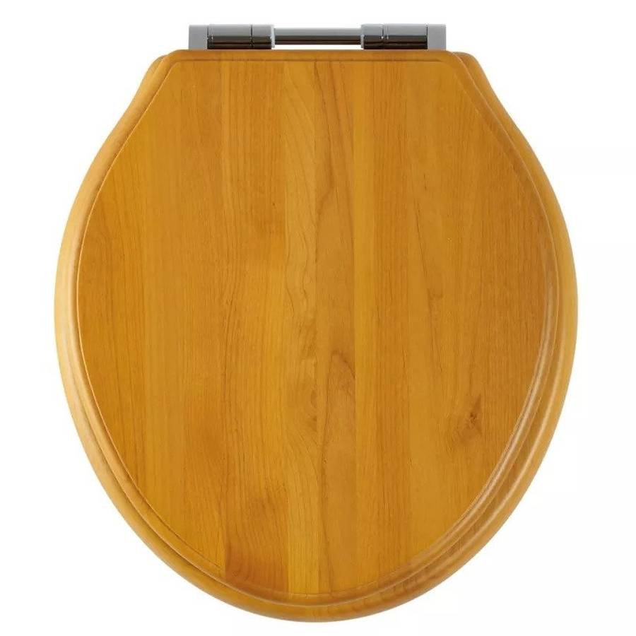 Roper Rhodes Greenwich Soft Close Wooden Toilet Seat in Antique Pine