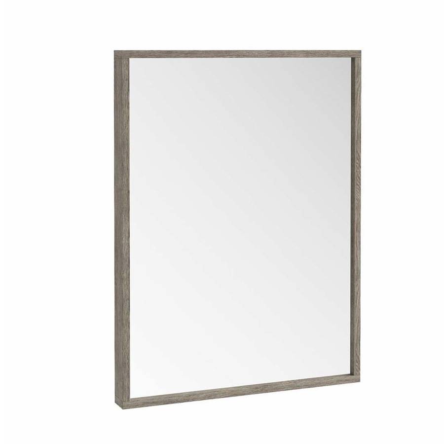 Scudo Ambience 800 x 600mm Grey Oak Mirror