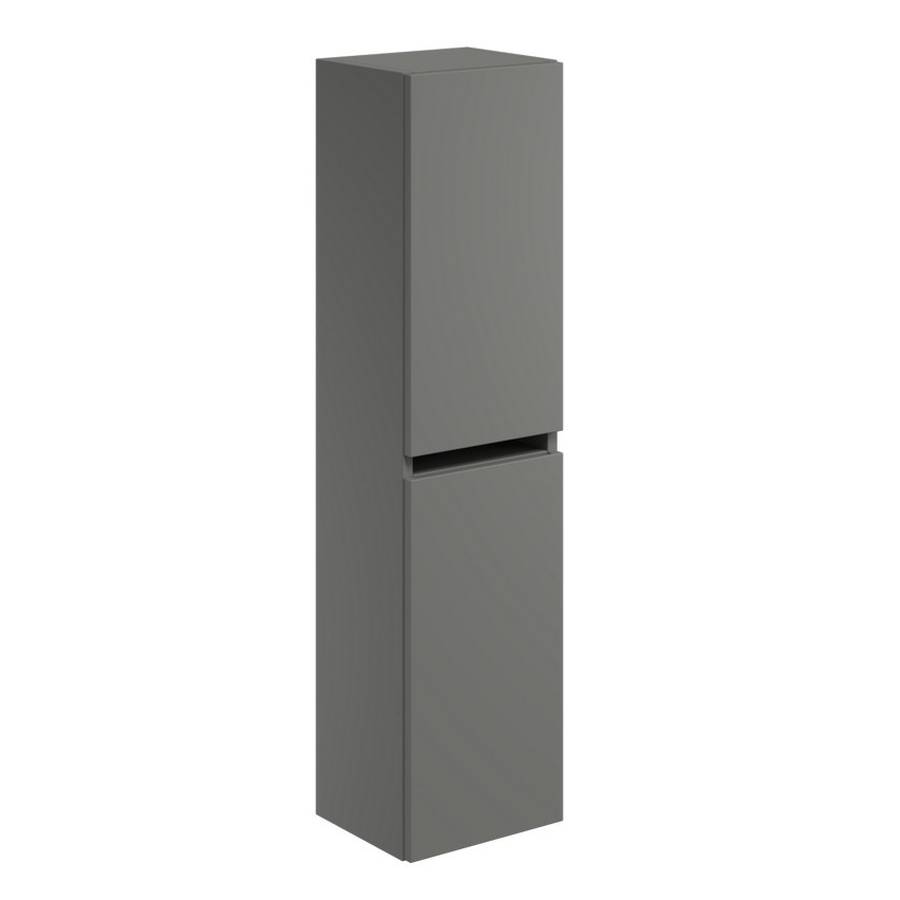 Scudo Aubrey 300mm Dust Grey Tall Boy Cabinet