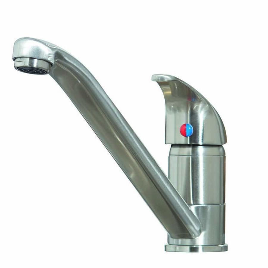 Scudo Aruba Brushed Nickel Kitchen Mixer Tap