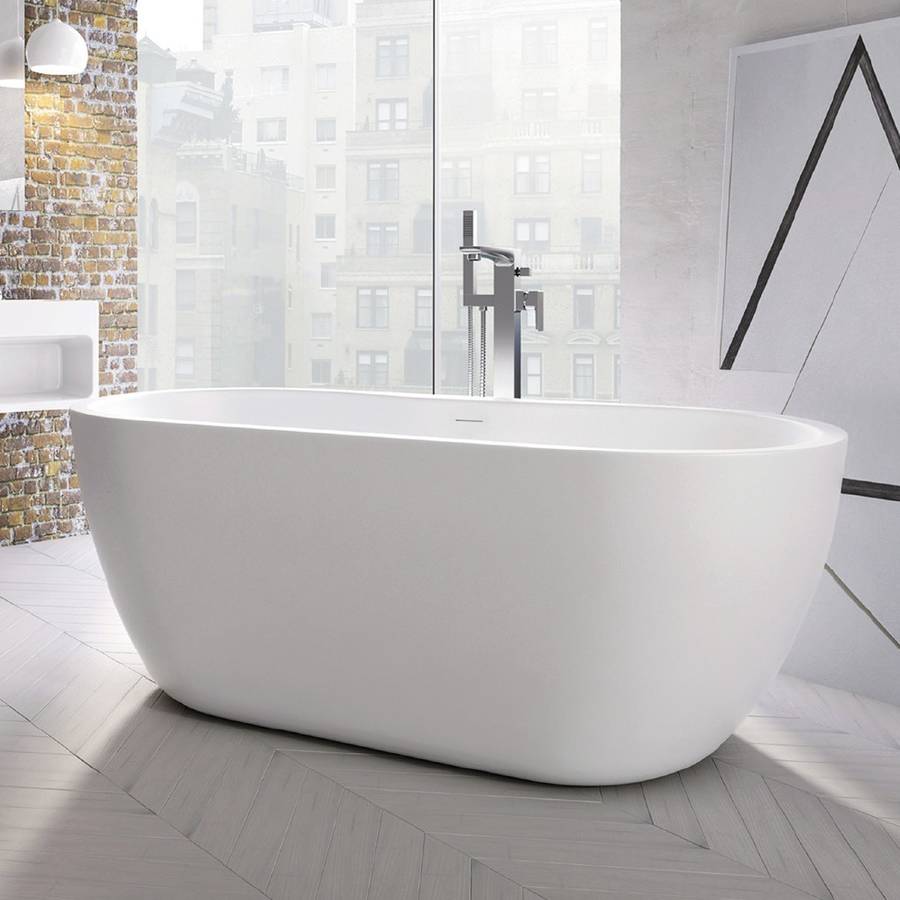 Scudo Onyx 1655 x 745mm Freestanding Bath