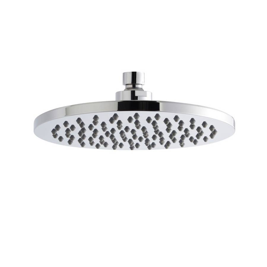 Nuie Round Chrome 200mm Fixed Shower Head