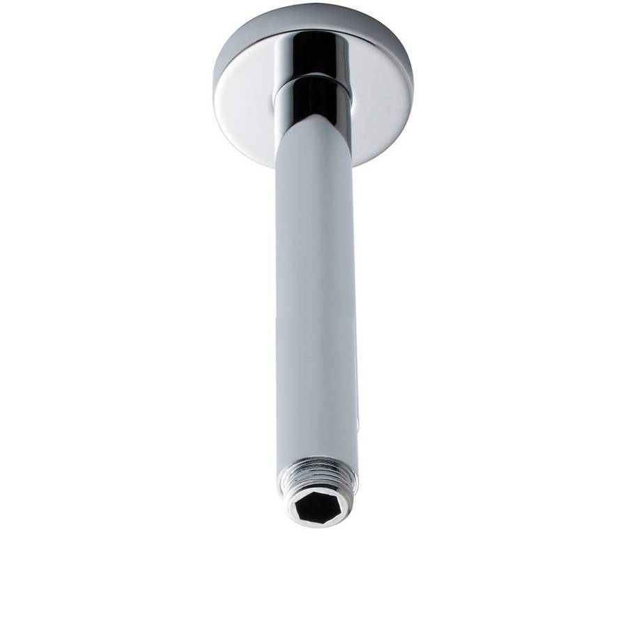 Nuie Round Chrome 300mm Ceiling Mounted Shower Arm