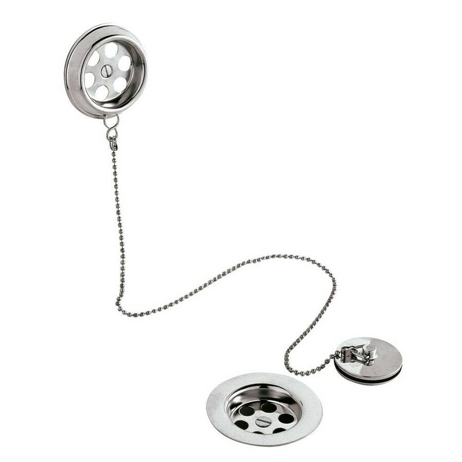 Nuie Retainer Plug and Ball Chain Bath Waste