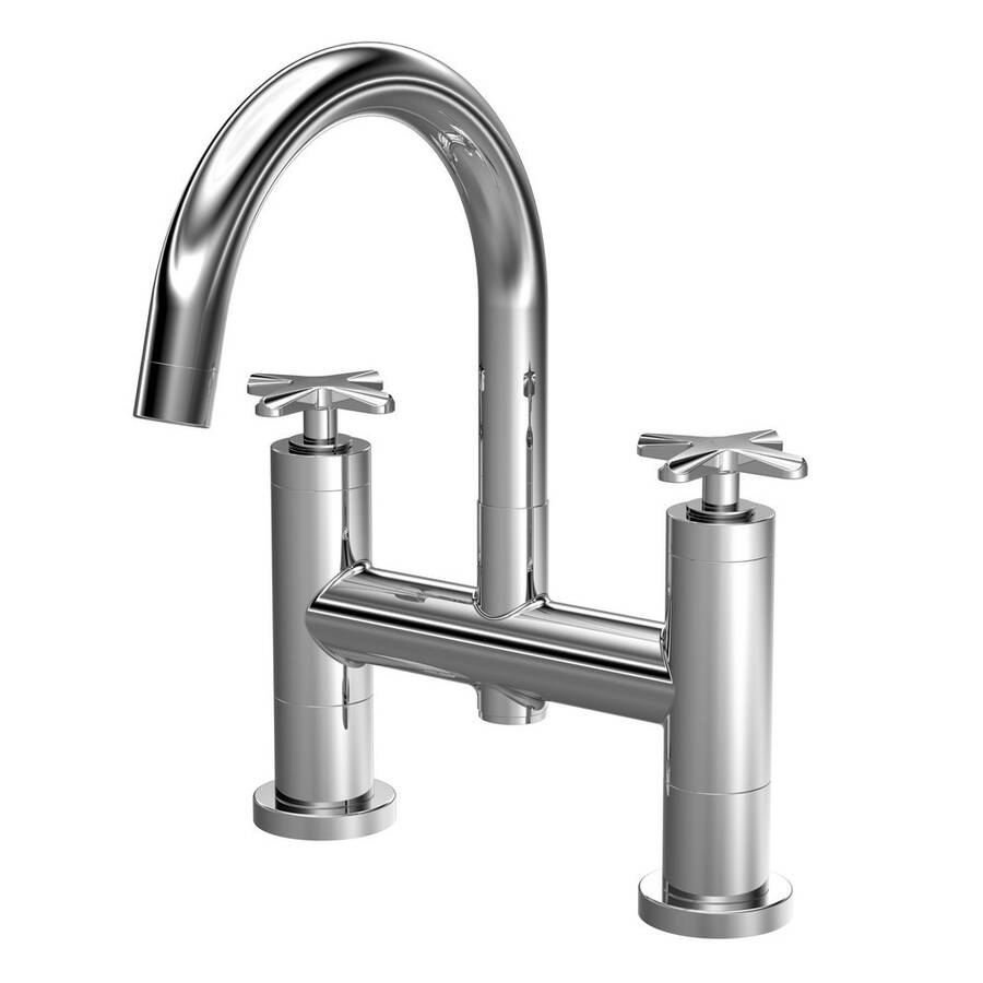 Nuie Aztec Chrome Bath Filler