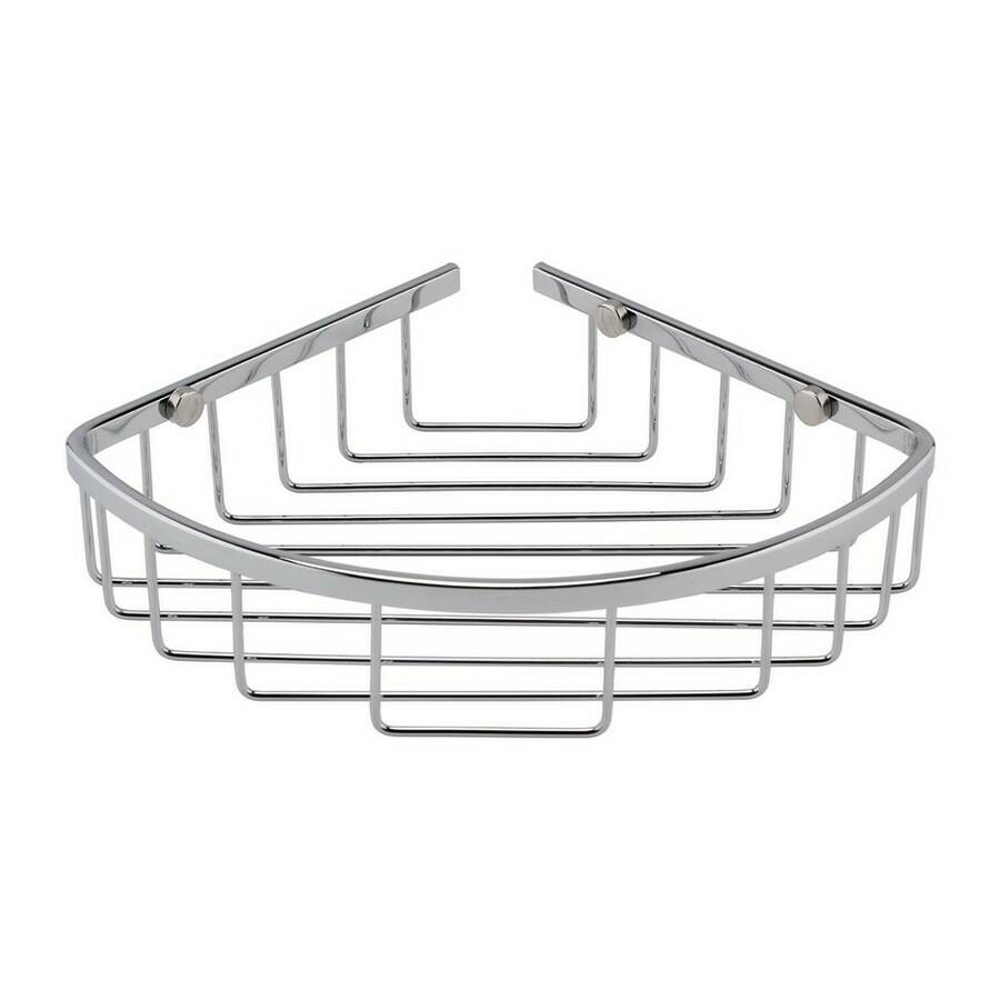 Nuie Chrome Deep Corner Shower Basket