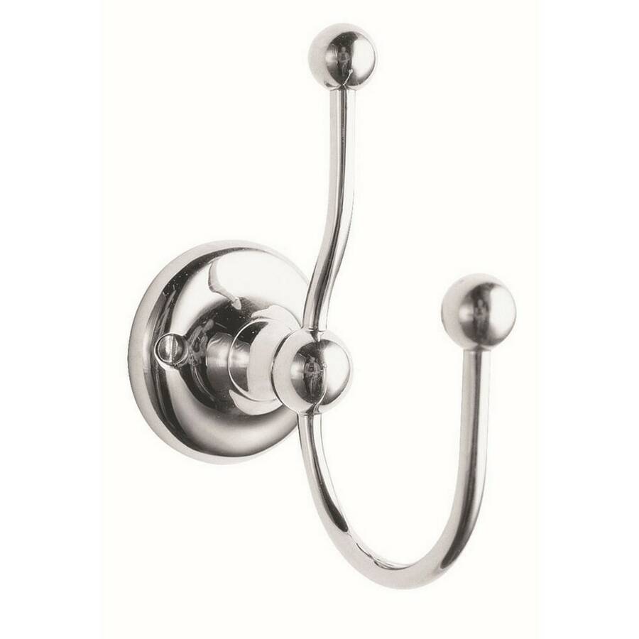 Nuie Chrome Traditional Double Robe Hook
