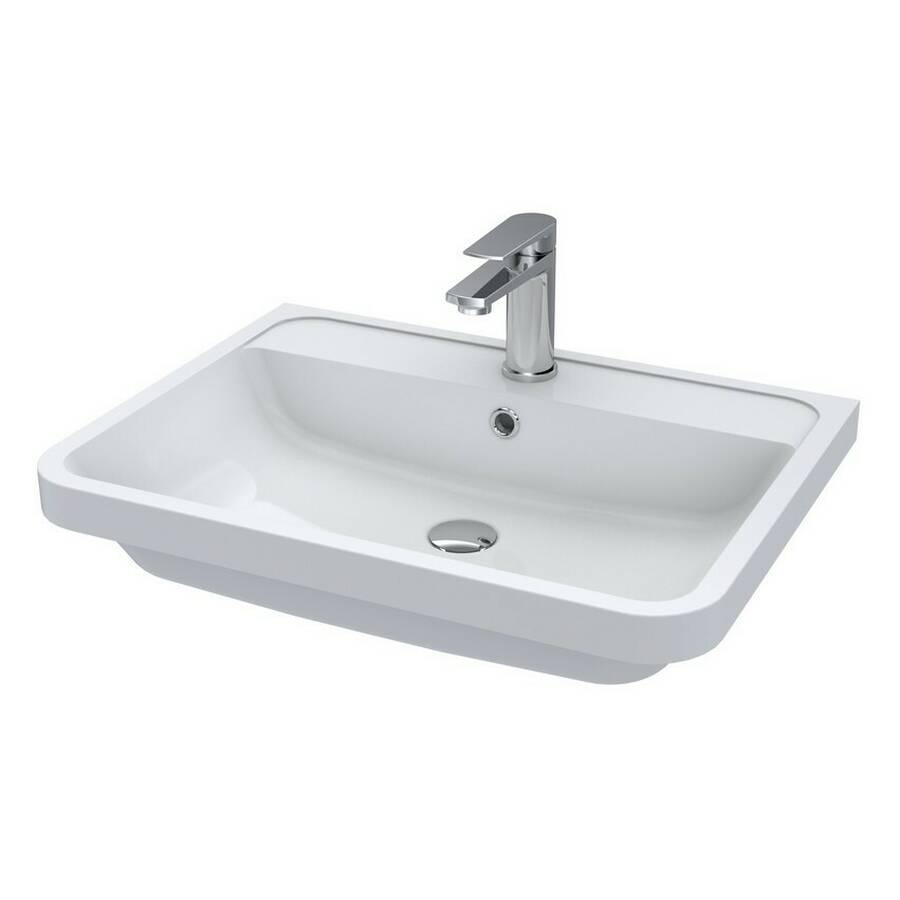 Nuie 600mm Polymarble Furniture Basin