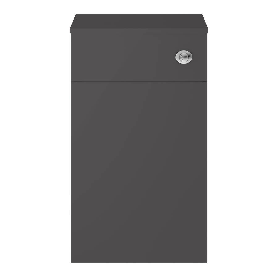 Nuie Athena 500mm Grey WC Unit