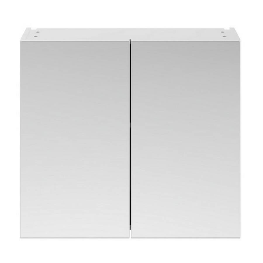 Nuie Athena 800mm White Mirror Cabinet