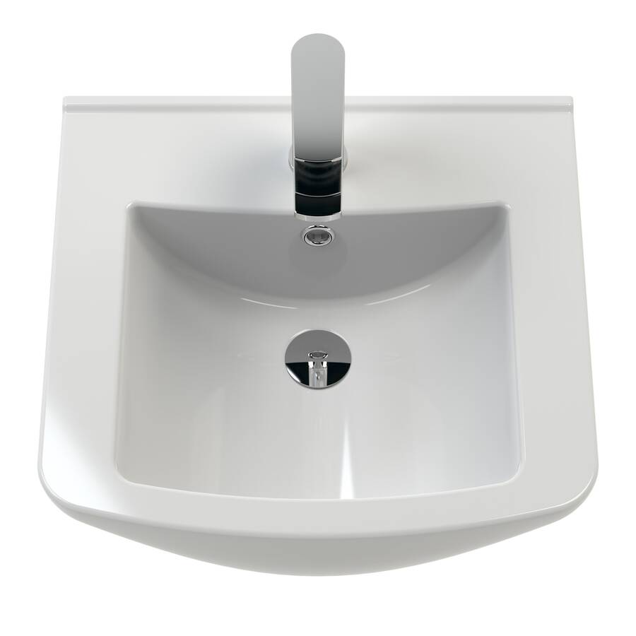 Nuie 450mm Square Ceramic Furniture Basin