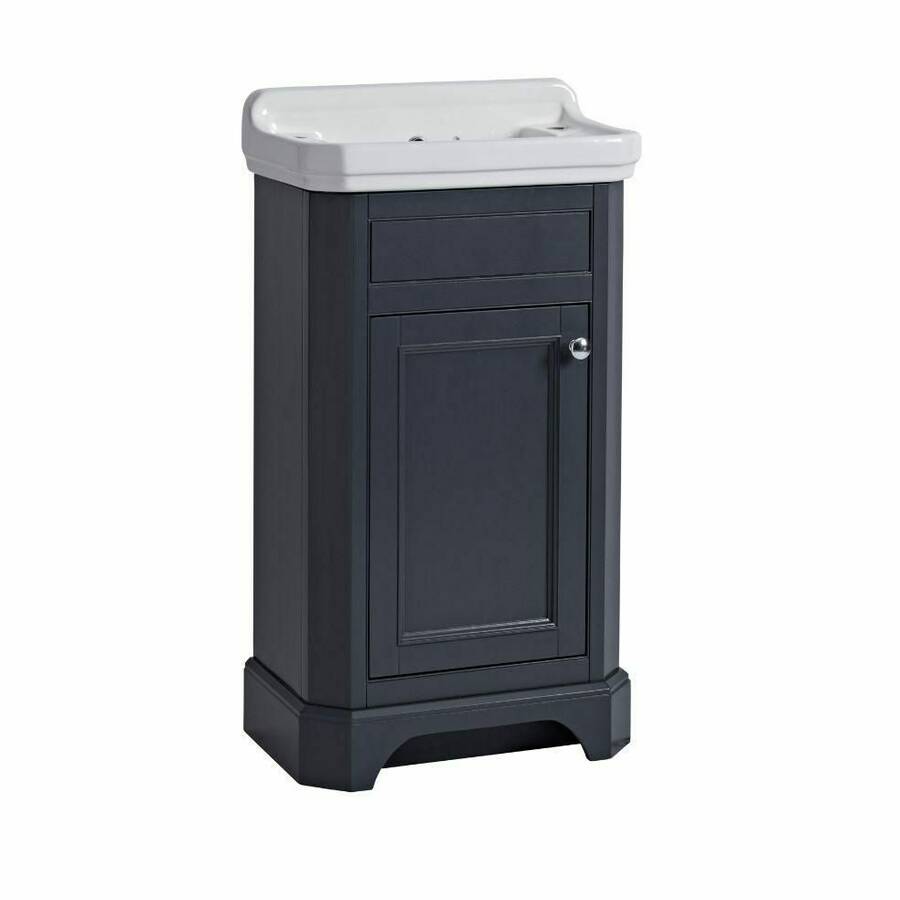 Tavistock Vitoria 500mm Matt Dark Grey Cloakroom Unit and Basin