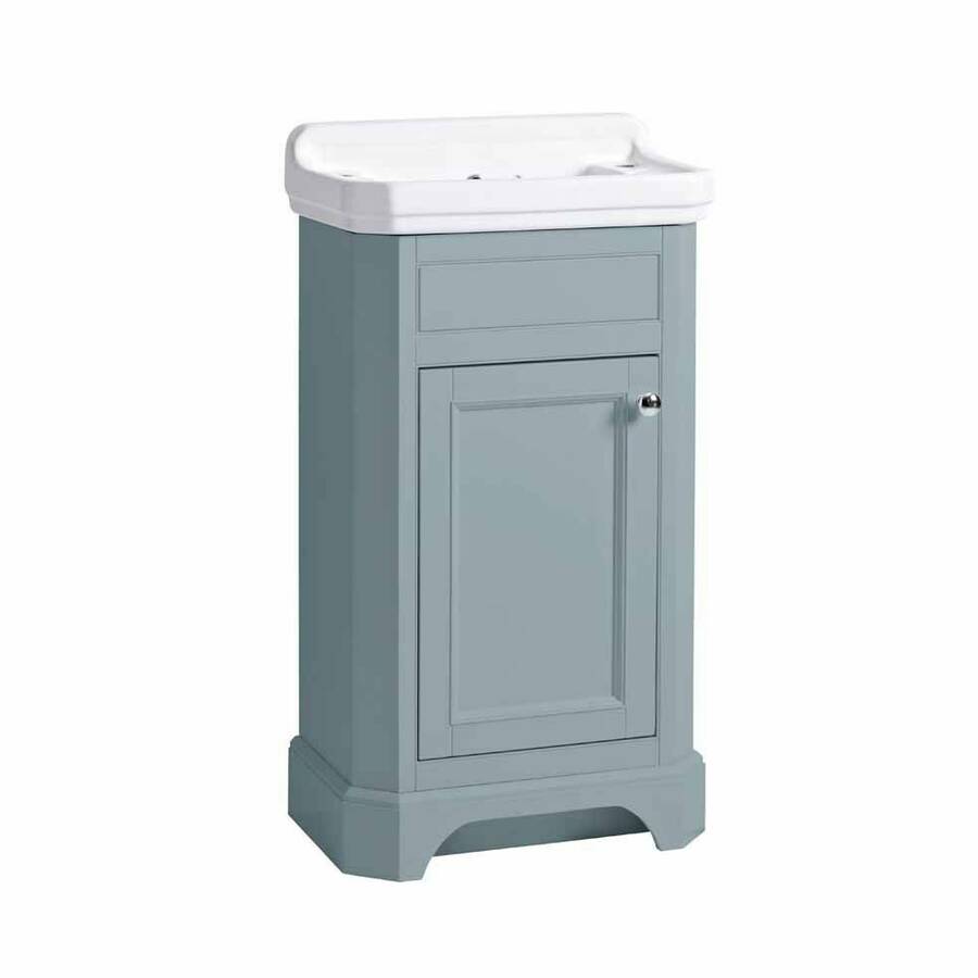 Tavistock Vitoria 500mm Mineral Blue Cloakroom Unit and Basin