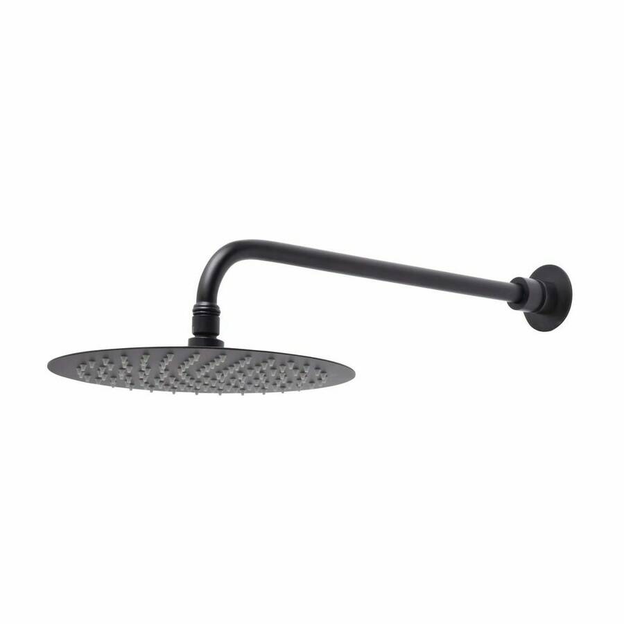 Tavistock Black Round Adjustable Shower Arm