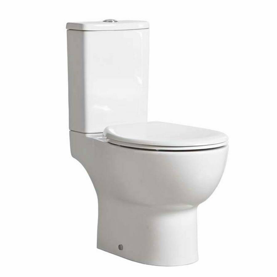 Tavistock Loft Open Back Close Coupled WC Pan and Contactless Flush Cistern