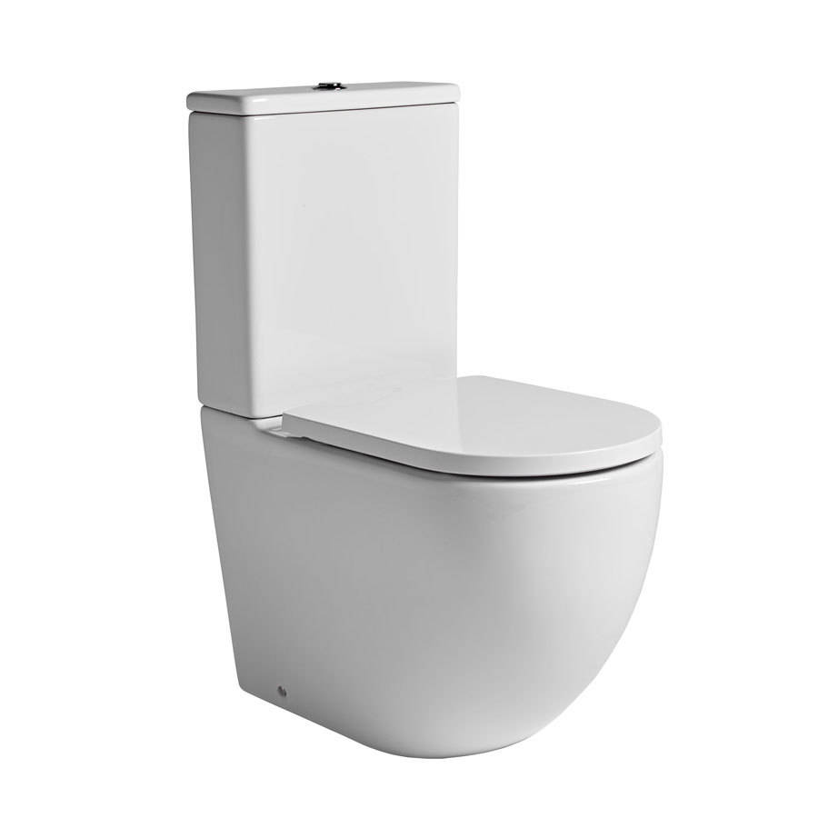 Tavistock Orbit Fully Enclosed Close Coupled WC Pan and Contactless Flush Cistern