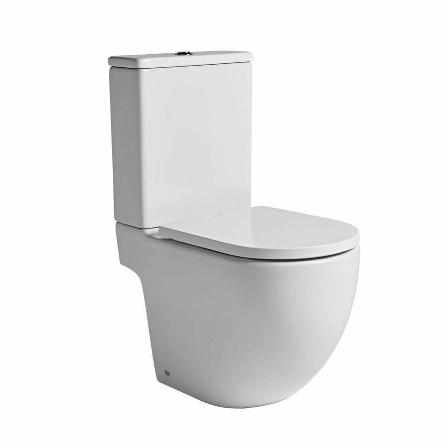Tavistock Orbit Open Back Close Coupled WC Pan and Contactless Flush Cistern