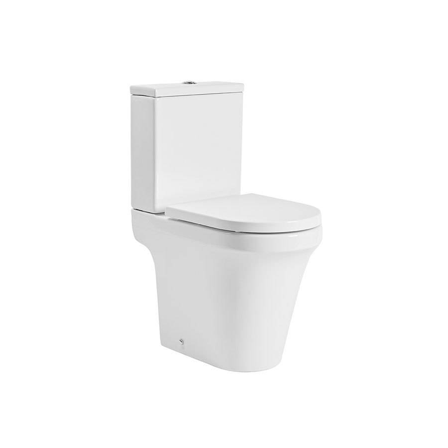 Tavistock Aerial Comfort Height Open Back Close Coupled WC Pan and Contactless Flush Cistern