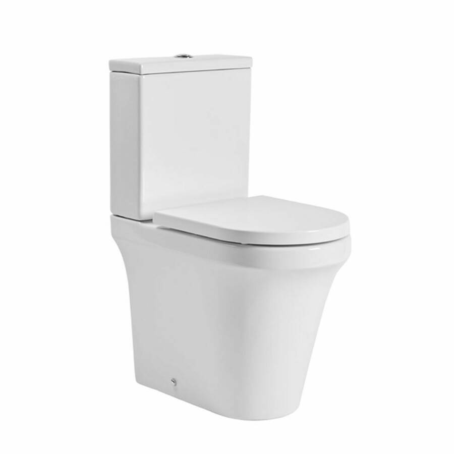 Tavistock Aerial Comfort Height Fully Enclosed Close Coupled WC Pan and Contactless Flush Cistern