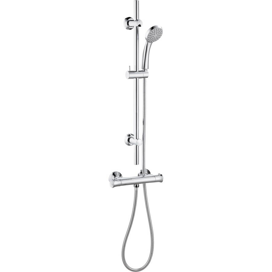 Ajax Ravendale Thermostatic Bar Mixer Shower in Chrome