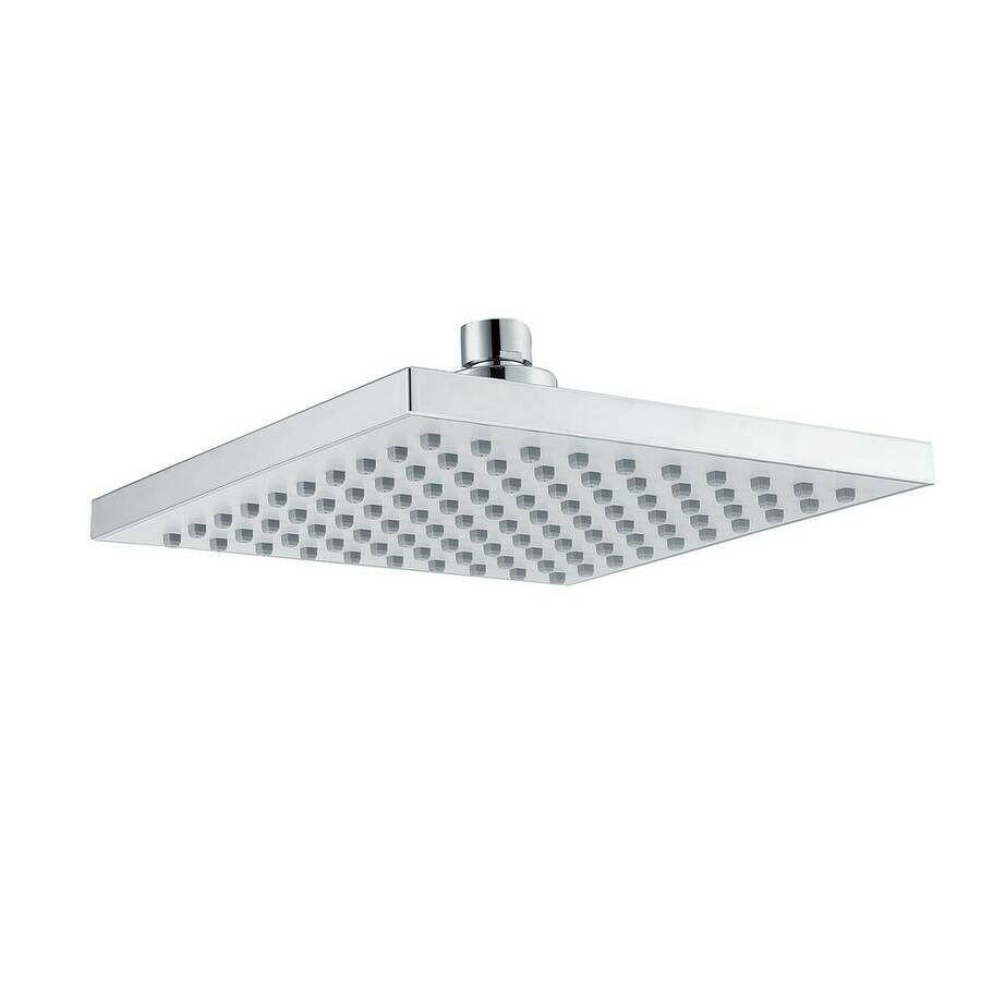 Ajax Chrome 200mm Square Showerhead | Westside Bathrooms