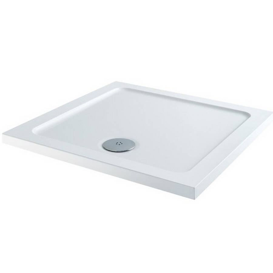 MX Elements 700 x 700mm Square Flat Top Shower Tray